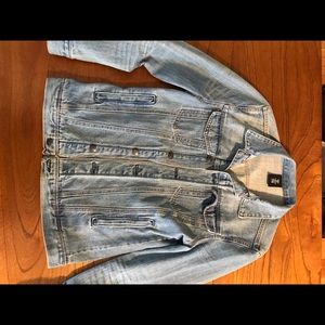 Denim jacket. Light blue. Small.